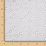 Swiss Embroidery Flower Bouquet Natural White - Ribes y Casals