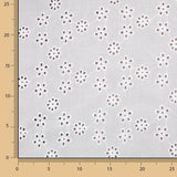 Swiss Embroidery Flower Bouquet Natural White - Ribes y Casals