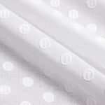 Swiss Embroidery Embroidered Spheres Natural White - Ribes y Casals