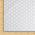 Swiss Embroidery Embroidered Spheres Natural White - Ribes y Casals