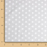 Swiss Embroidery Embroidered Spheres Natural White - Ribes y Casals