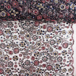 Black Tulle Rhinestones, Circular Design - Ribes y Casals