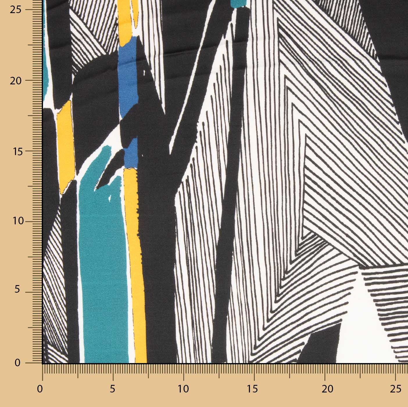 Imperial Garden Printed Polyester Satin - Ribes y Casals