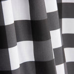 Black Checkered Printed Calico - Ribes y Casals