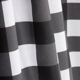Black Checkered Printed Calico - Ribes y Casals