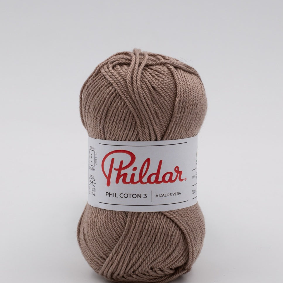 Wool Phil Coton 3 Cream - Ribes y Casals