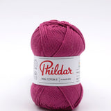 Wool Phil Coton 3 Magenta - Ribes y Casals