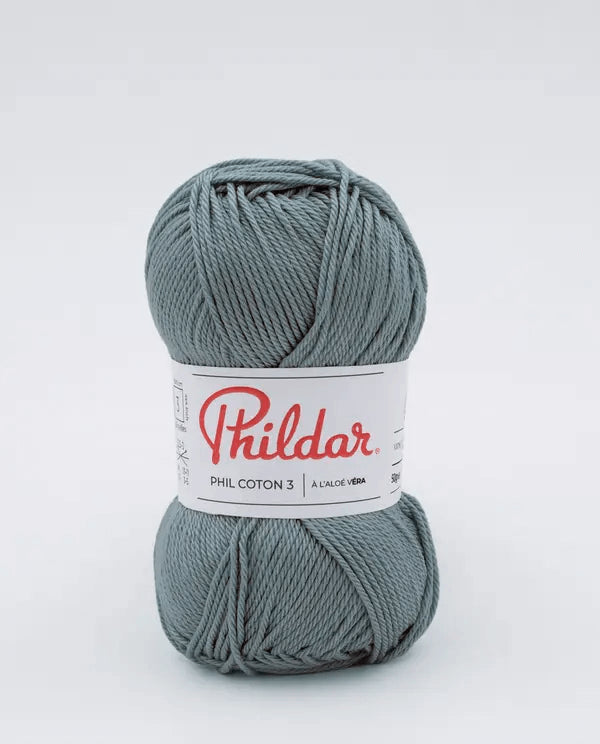 Phildar Cotton 3 Eucalyptus - Ribes y Casals