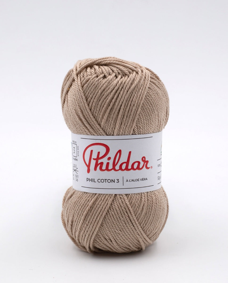 Wool Phil Coton 3 Sand - Ribes y Casals