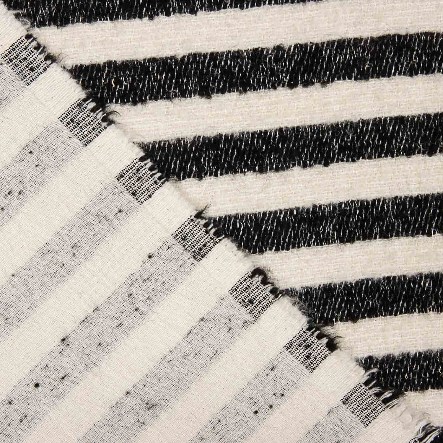 Black Striped Wool - Ribes y Casals