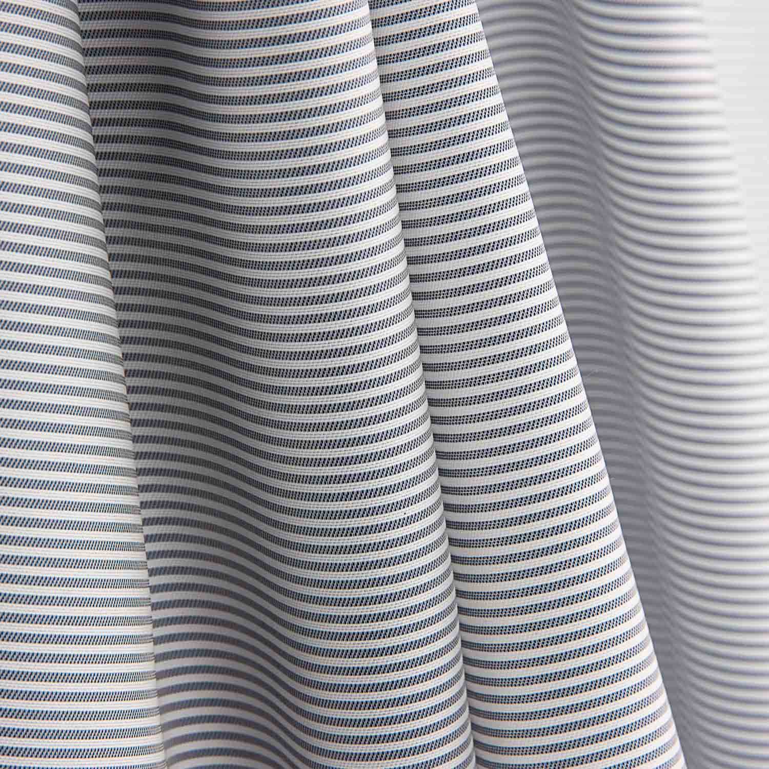 Navy Blue Striped Lining - Ribes y Casals