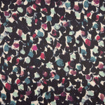 Printed Polyester Satin with Night-Time Brushstrokes - Ribes y Casals