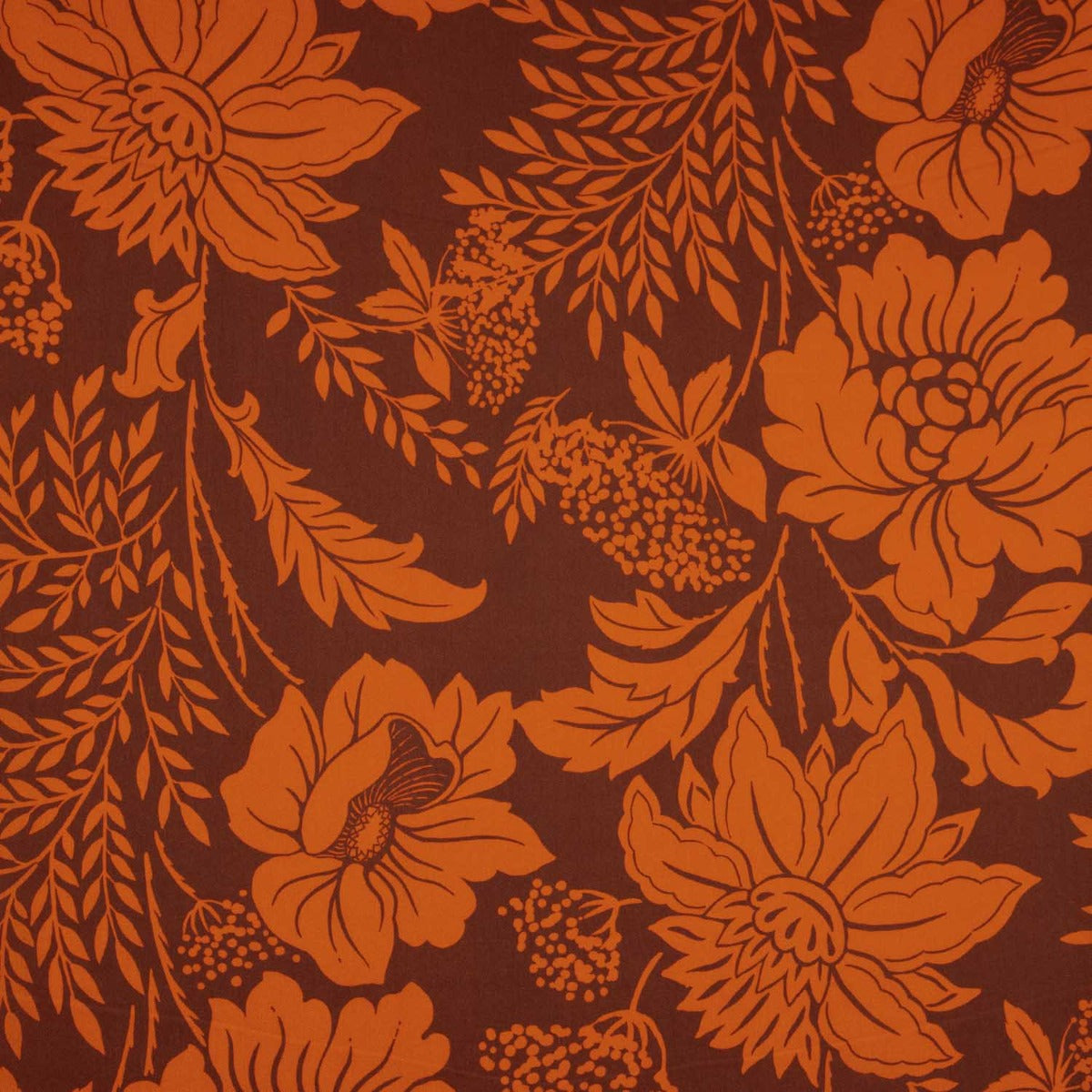 Autumn Bloom Polyester Twill - Ribes y Casals