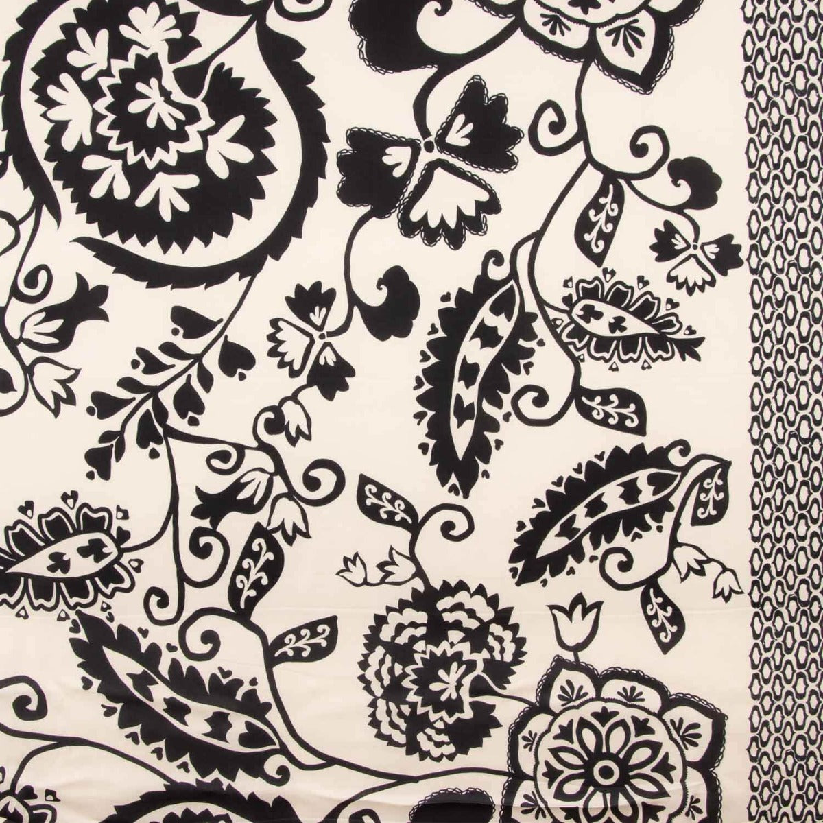 Hindu Flower Viscose Satin - Ribes y Casals