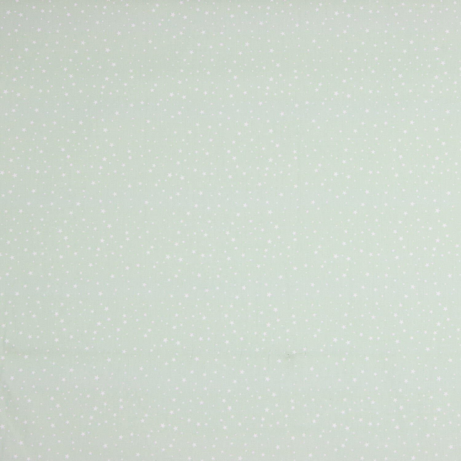Soft Green Mini Stars Printed Percale - Ribes y Casals
