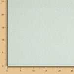 Soft Green Mini Stars Printed Percale - Ribes y Casals