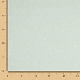 Soft Green Mini Stars Printed Percale - Ribes y Casals