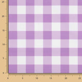 Mauve Checkered Printed Calico - Ribes y Casals