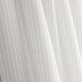Fine Grey Striped Cotton Poplin - Ribes y Casals