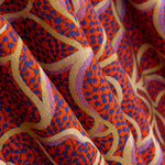 Rustic Viscose Flowers Red - Ribes y Casals