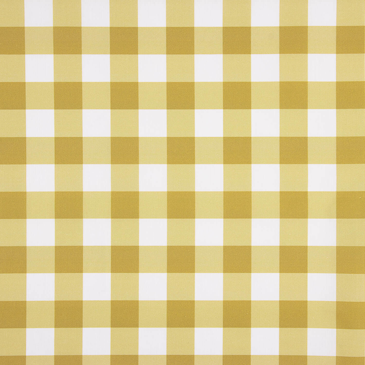 Ochre Checkered Printed Calico - Ribes y Casals
