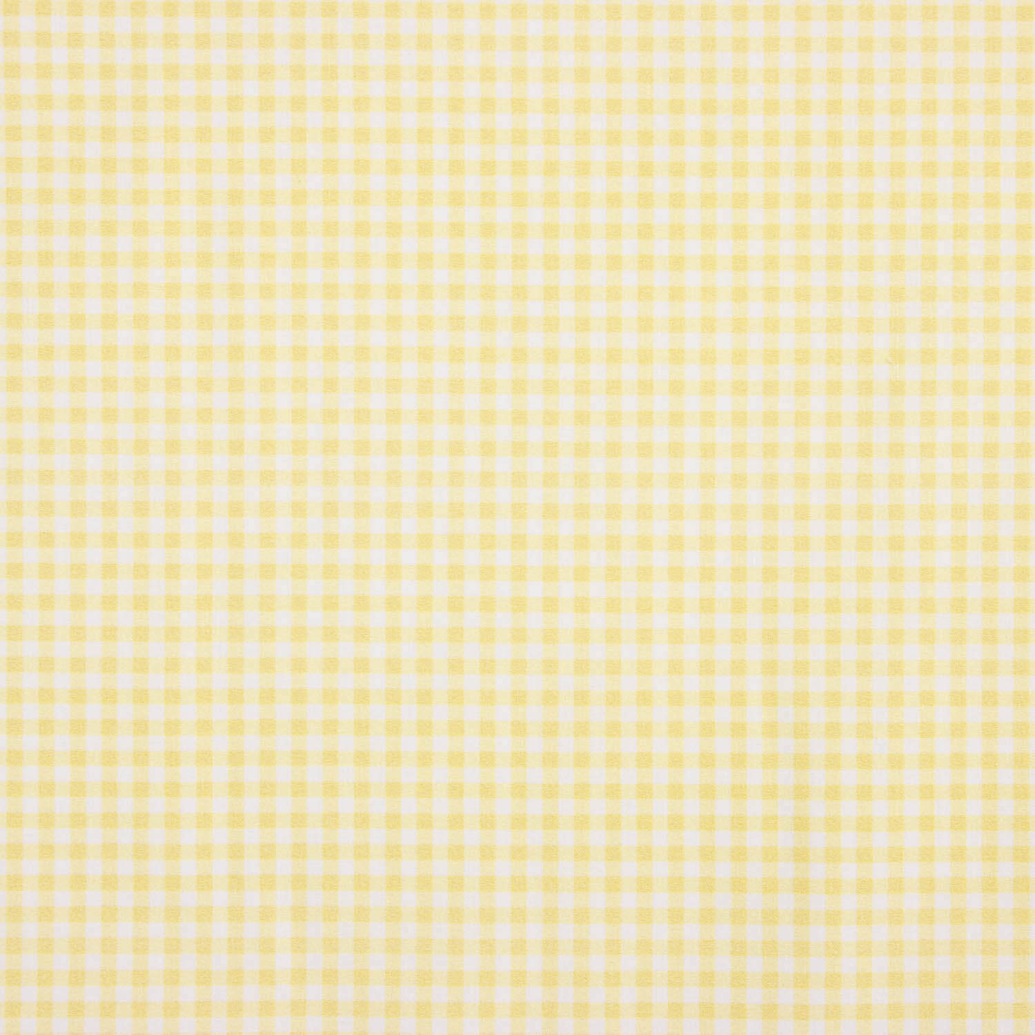 Mini yellow checked printed percale - Ribes y Casals