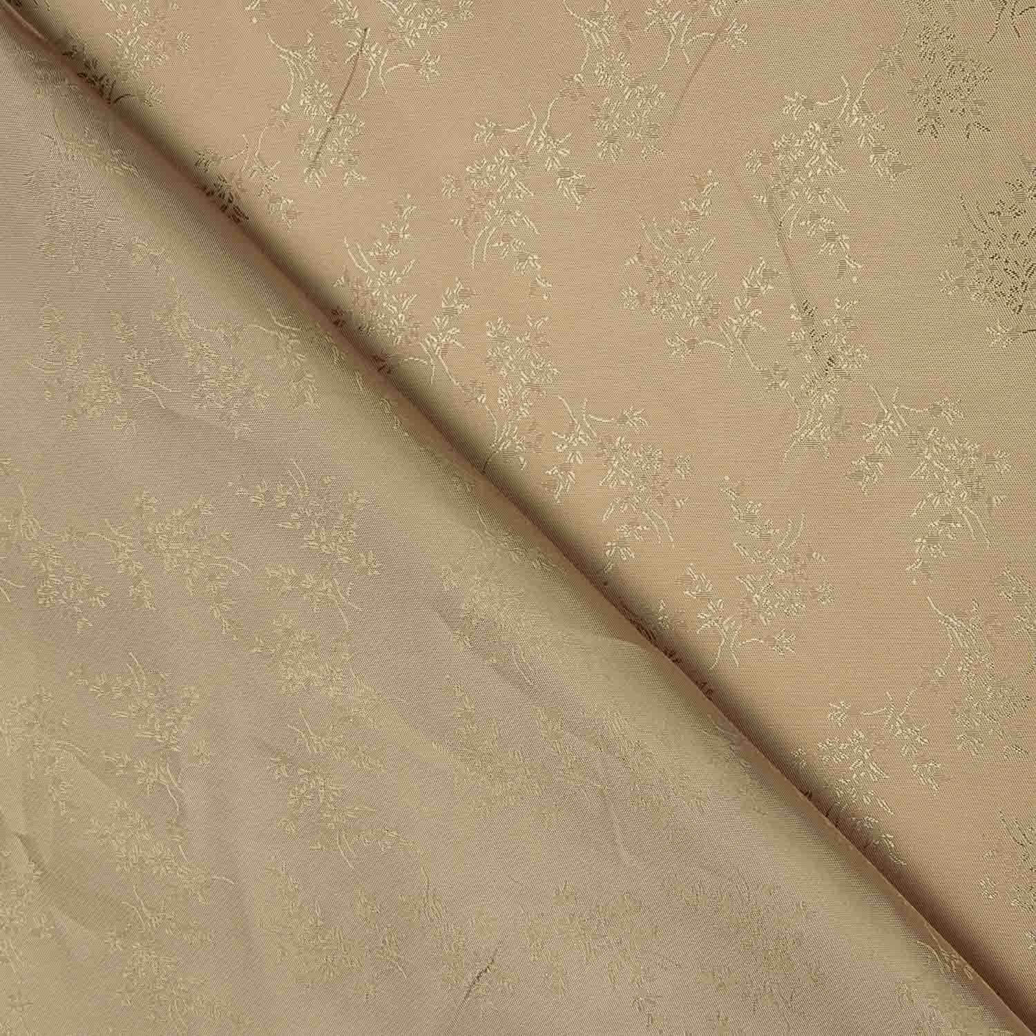 Camel Floral Lining - Ribes y Casals