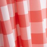 Red Checkered Printed Calico - Ribes y Casals