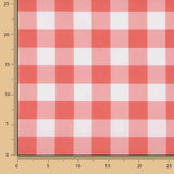 Red Checkered Printed Calico - Ribes y Casals