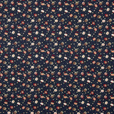 Vintage Midnight Baubles Printed Christmas Poplin - Ribes y Casals