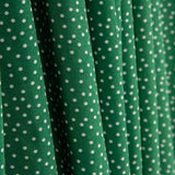 Mini Dots Green Viscose - Ribes y Casals