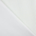 Printed percale with thin green and white stripes - Ribes y Casals