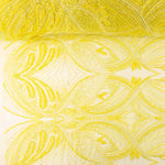 Lime Yellow Gradient Tulle Rhinestones - Ribes y Casals
