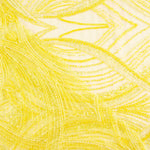 Lime Yellow Gradient Tulle Rhinestones - Ribes y Casals