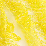 Lime Yellow Gradient Tulle Rhinestones - Ribes y Casals