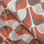 Retro Wave Polyester Chiffon - Ribes y Casals