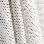 Black Micro Geo Cotton Poplin - Ribes y Casals