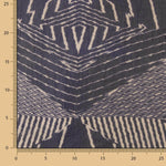 Tribal Optical Viscose Chiffon - Ribes y Casals