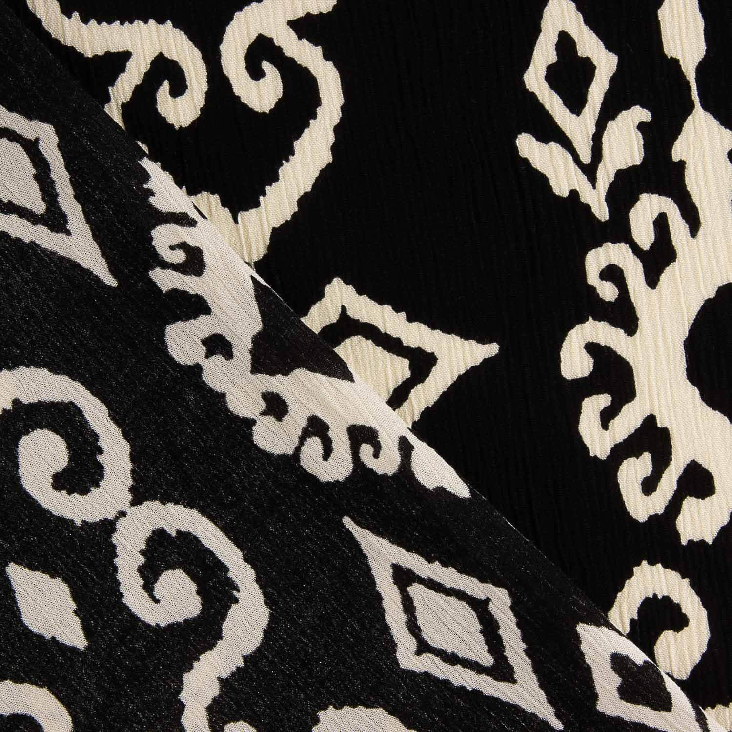 Bambula Ikat Print Viscose Nightgown - Ribes y Casals