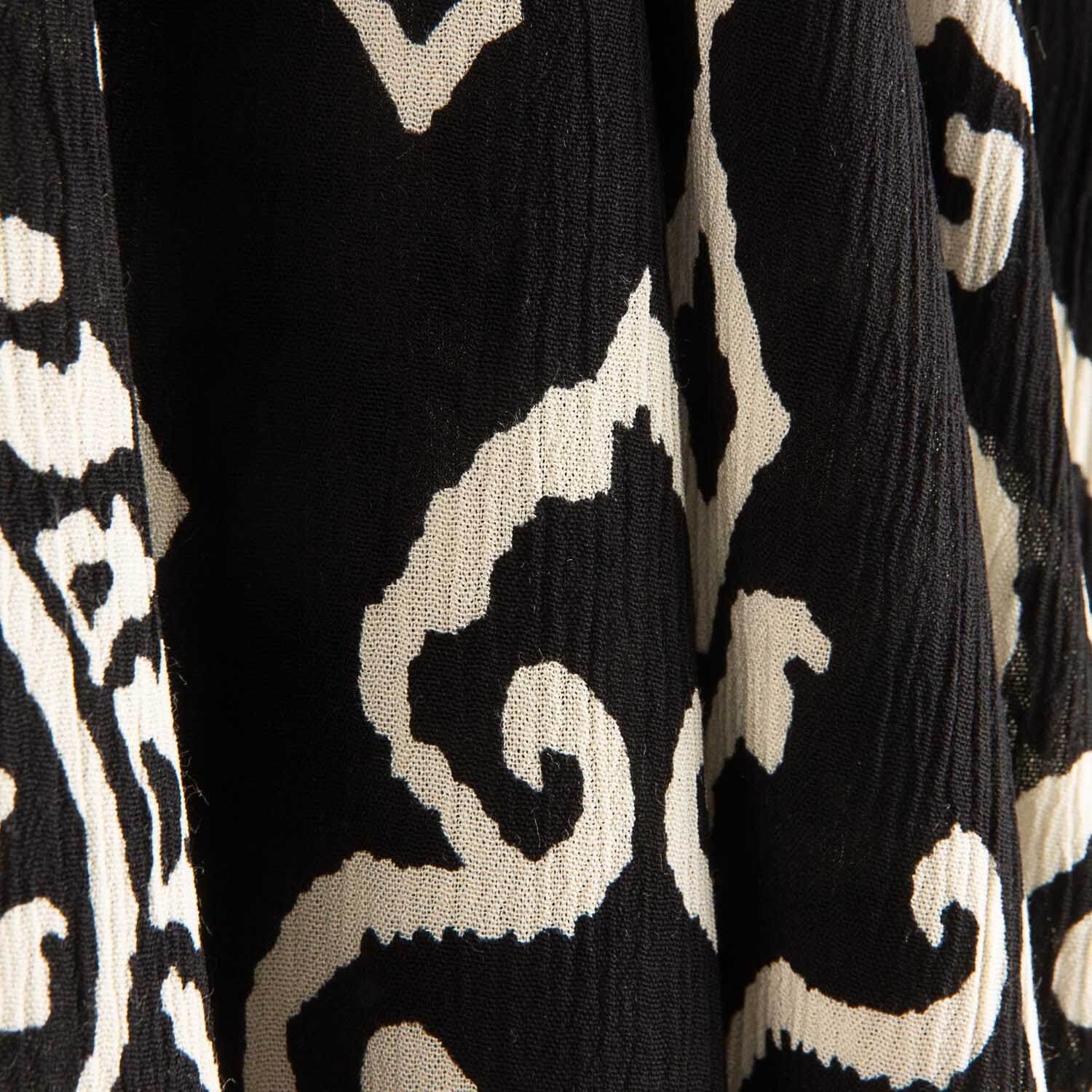 Bambula Ikat Print Viscose Nightgown - Ribes y Casals