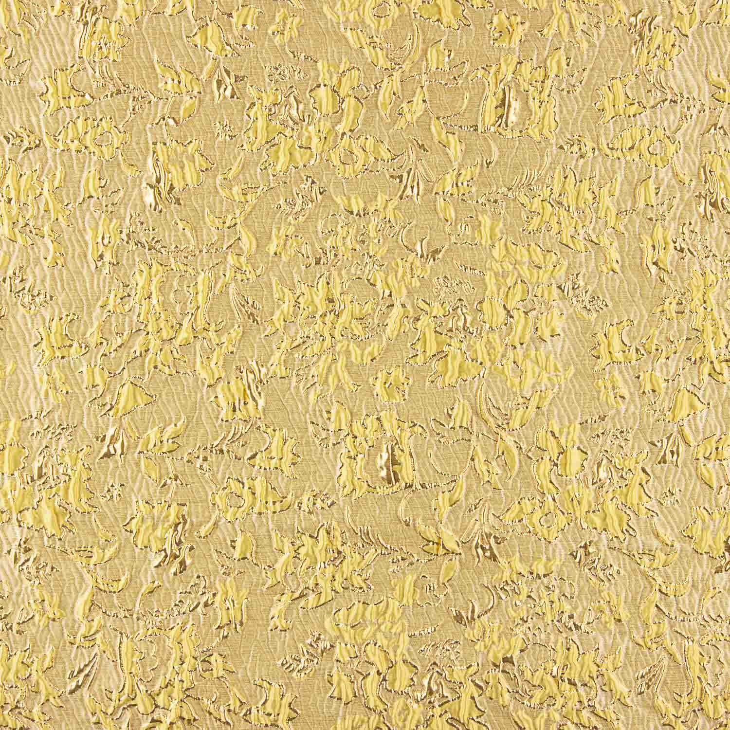 Abstract Yellow and Gold Brocade - Ribes y Casals