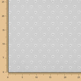 Grey broccoli printed percale - Ribes y Casals