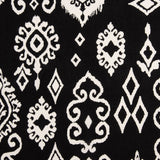 Monochrome Ethnic Print Viscose Bambula - Ribes y Casals