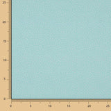 White and Turquoise Polka Dot Printed Calico - Ribes y Casals
