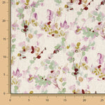 Viscose and Linen Artistic Floral Print - Ribes y Casals