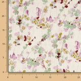 Viscose and Linen Artistic Floral Print - Ribes y Casals