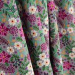 Grey Wild Garden Cotton Poplin - Ribes y Casals