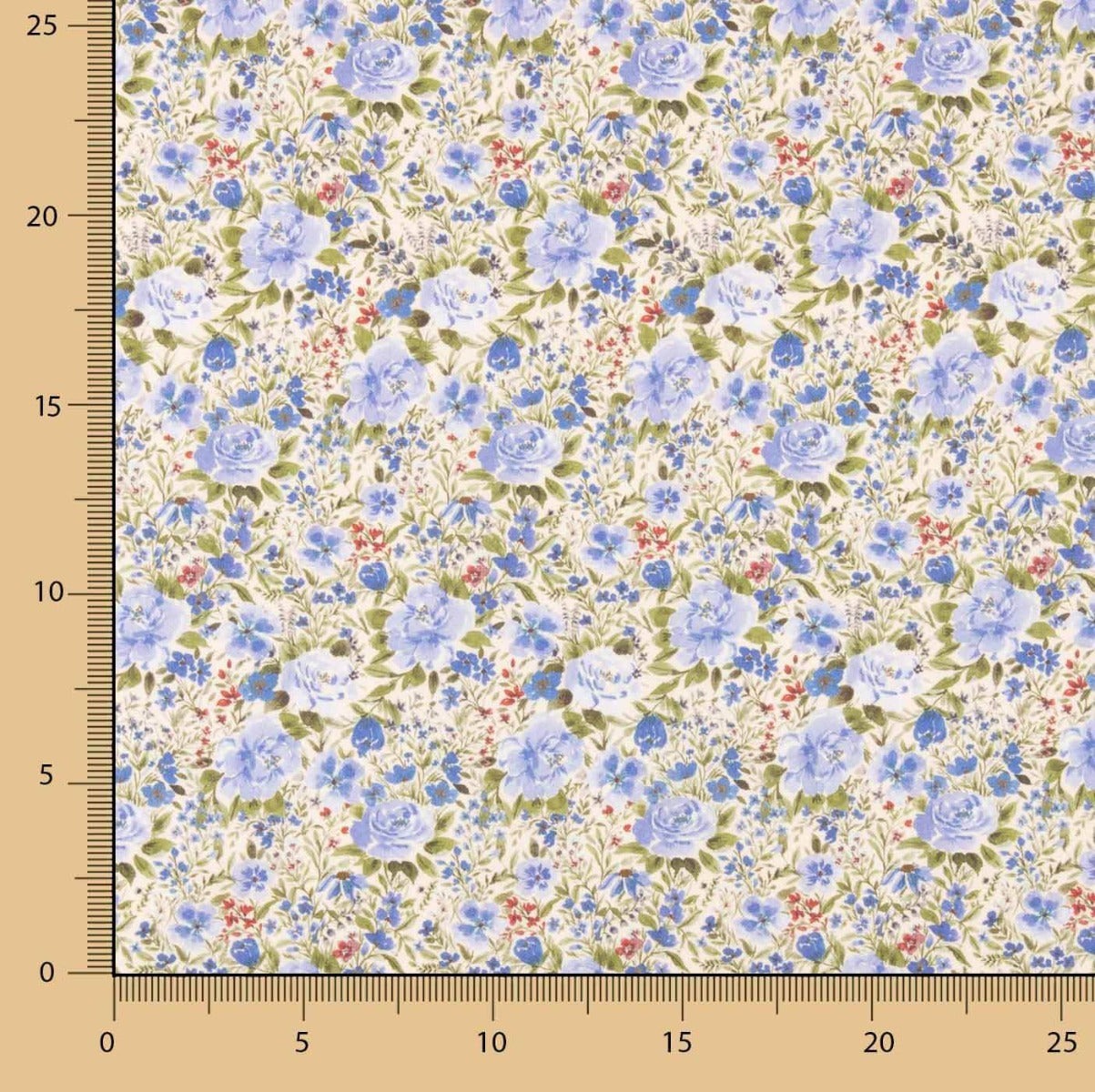 Provence Lavender Floral Cotton Batiste - Ribes y Casals