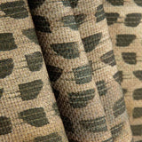 Linen and Jute Botanical Print Green - Ribes y Casals