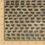 Linen and Jute Botanical Print Green - Ribes y Casals